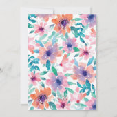 Einladung zur Blumendusche - Paris (Rückseite)