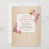 Einladung zur Blumenerinnerung (Vorderseite)