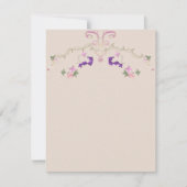 Einladung zur Blumengartenfeier (Vorderseite)