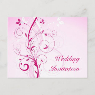 Einladung zur Blumenhochzeit