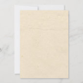 Einladung zur Blumenhochzeit (Rückseite)