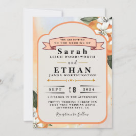 Einladung zur Blumenhochzeit