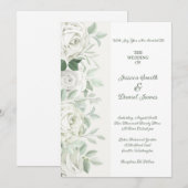 Einladung zur Blumenhochzeit (Vorne/Hinten)