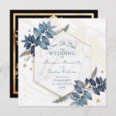 Einladung zur Blumenhochzeit (Vorne/Hinten)