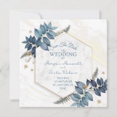 Einladung zur Blumenhochzeit (Vorderseite)