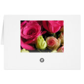 Einladung zur Blumenhochzeit (Rückseite Horizontal)