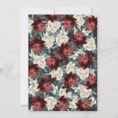 Einladung zur Blumenhochzeit (Rückseite)