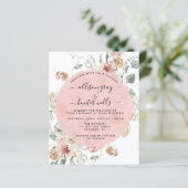Einladung zur Blumenhochzeit | Annabeth (Stehend Vorderseite)