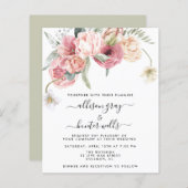 Einladung zur Blumenhochzeit | Annabeth (Vorne/Hinten)