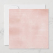 Einladung zur Blumenhochzeit im Sommer | Platz (Rückseite)