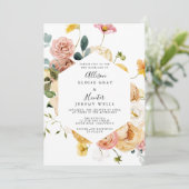 Einladung zur Blumenhochzeit | Sutton (Stehend Vorderseite)