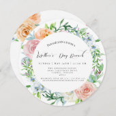 Einladung zur Blumenmutter am Muttertag (Vorne/Hinten)