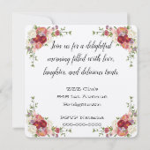 Einladung zur Blumenmutter am Muttertag (Rückseite)