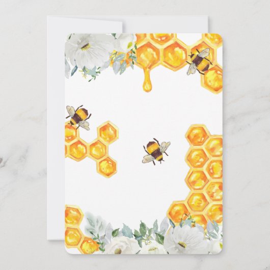 Einladung zur Blumenwabendusche (Rückseite)