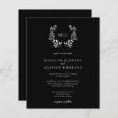 Einladung zur Blumenzwiebelfeier (Vorne/Hinten)