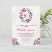 Einladung zur Blumenzwiebelfeier (Stehend Vorderseite)