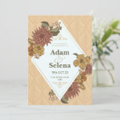 Einladung zur Blumenzwiebelung (Stehend Vorderseite)