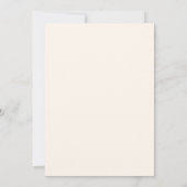Einladung zur Blush Floral Wedding (Rückseite)