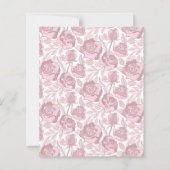 Einladung zur Blütendusche (Rückseite)