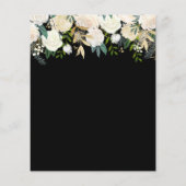 Einladung zur Blütendusche (Rückseite)