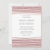 Einladung zur Blütenhochzeit (Vorderseite)