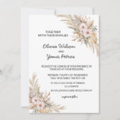 Einladung zur Bohemischen Hochzeit (Vorderseite)