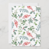 Einladung zur botanischen Feier (Rückseite)