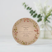 Einladung zur Botanischen Herbstrunde (Stehend Vorderseite)