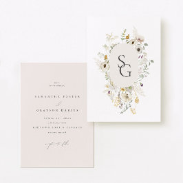 Einladung zur botanischen Hochzeit