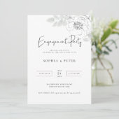 Einladung zur botanischen Illustration (Stehend Vorderseite)