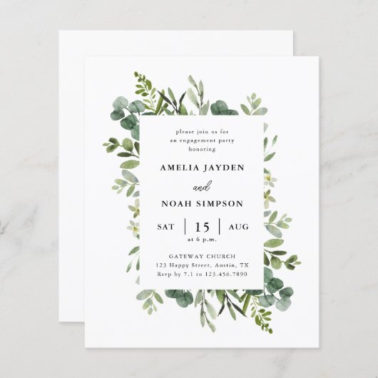 Einladung zur botanischen Interessengruppe Haushal (Vorne/Hinten)