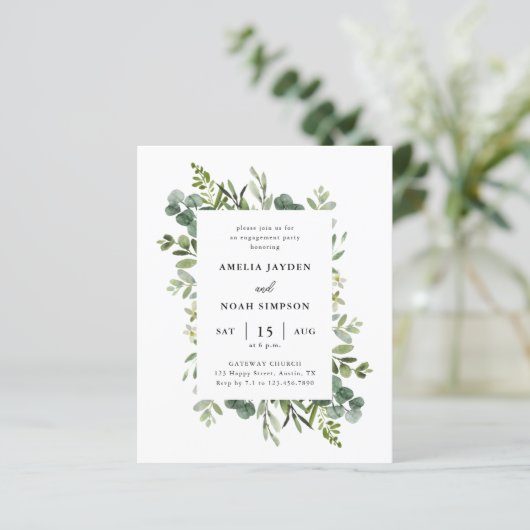 Einladung zur botanischen Interessengruppe Haushal (Stehend Vorderseite)