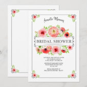 Einladung zur Brautdusche (Vorne/Hinten)