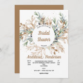 Einladung zur Brautdusche- (Vorne/Hinten)