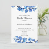 Einladung zur Brautdusche. (Stehend Vorderseite)