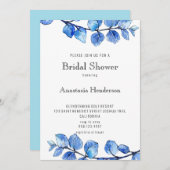 Einladung zur Brautdusche. (Vorne/Hinten)