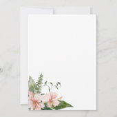 Einladung zur Brautdusche (Rückseite)