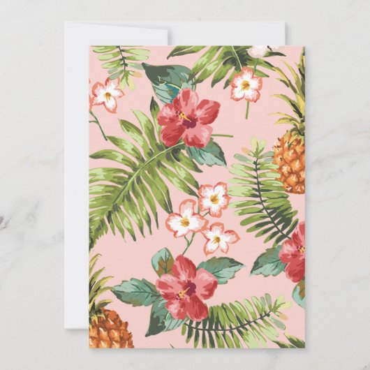 Einladung zur Brautdusche (Rückseite)