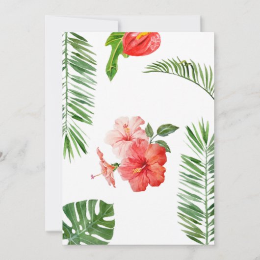 Einladung zur Brautdusche (Rückseite)