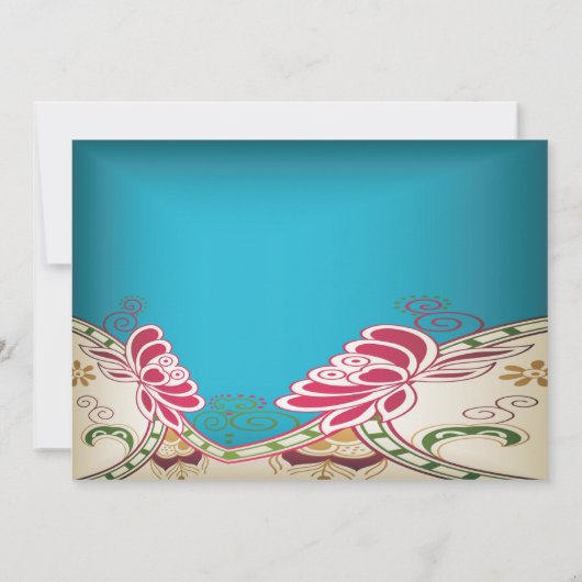 Einladung zur Brautdusche (Rückseite)