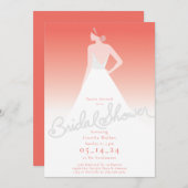 Einladung zur Brautdusche (Vorne/Hinten)