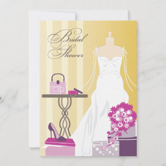 Einladung zur Brautdusche - Berry and Plum