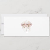 Einladung zur Brautdusche, Blumenkohl-Brautparty (Rückseite)