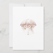 Einladung zur Brautdusche, Blumenkohl-Brautparty (Rückseite)