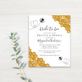 Einladung zur Brautdusche "Budget Bridal to Bee Br