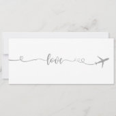 Einladung zur Brautdusche, Hochzeitssaison (Rückseite)