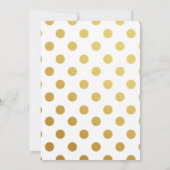 Einladung zur Brautdusche - Schwarz-weiße Blütenpr (Rückseite)