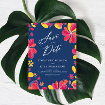 Einladung zur Brautdusche, Tropical, Hawaiian, Lua