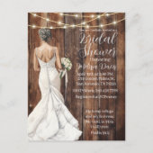 Einladung zur Brautparty Psalm 91:2 Postkarte (Vorderseite)