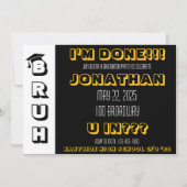 Einladung zur BRUH-Graduiertengruppe (Vorderseite)